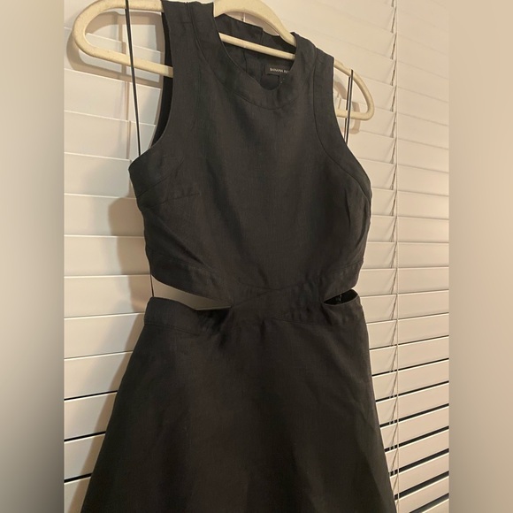 Banana Republic 100% Linen Dress Size 2 - Picture 3 of 9